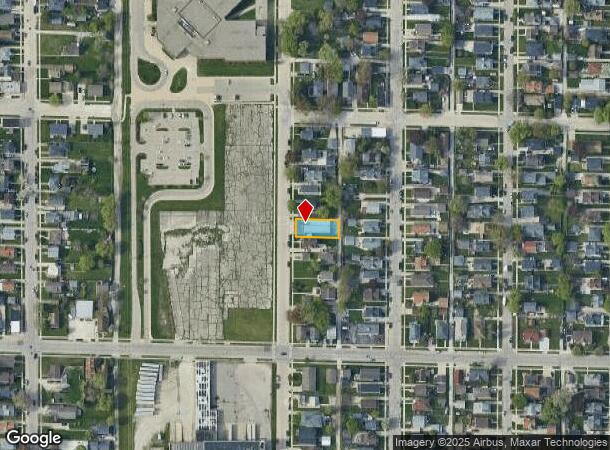  4829 26Th Ave, Kenosha, WI Parcel Map
