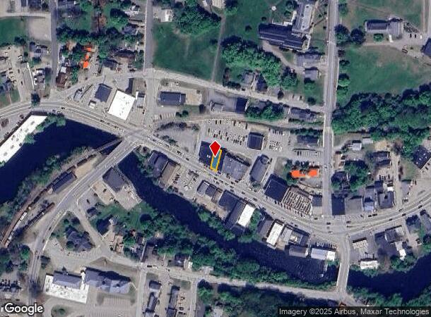  293 Main St, Tilton, NH Parcel Map