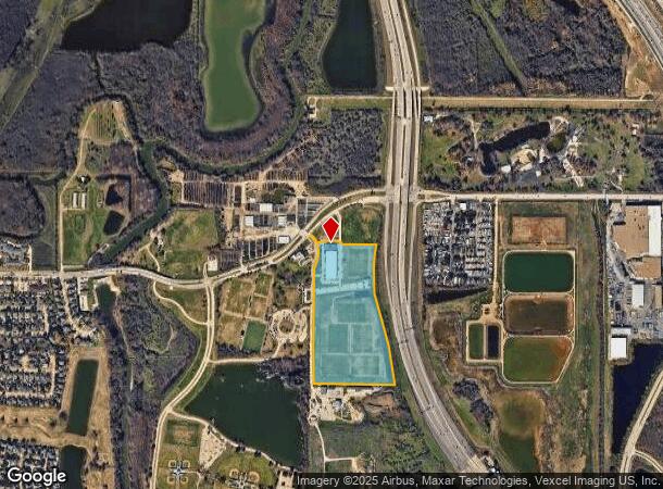  2125 Sandy Lake Rd, Carrollton, TX Parcel Map