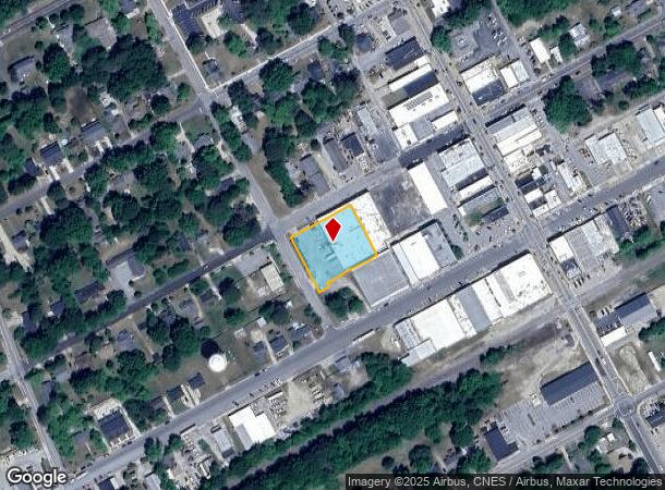  112 N Church St, Zebulon, NC Parcel Map