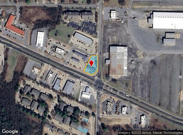 1210 Dave Ward Dr, Conway, AR Parcel Map