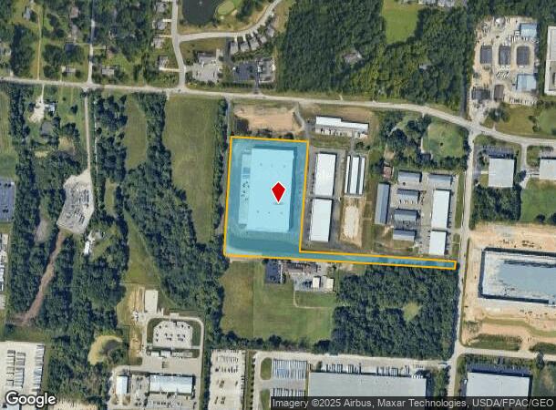  1641 Taylor Rd, Columbus, OH Parcel Map