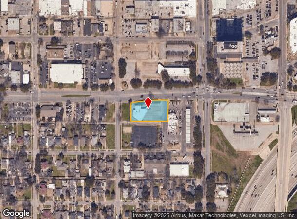  218 W 12Th St, Dallas, TX Parcel Map