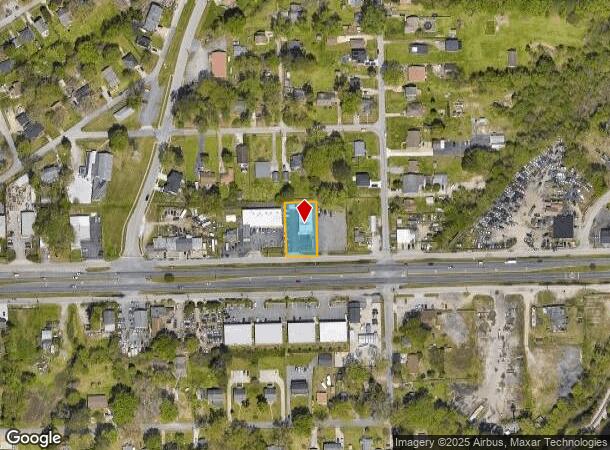  2945 S Military Hwy, Chesapeake, VA Parcel Map