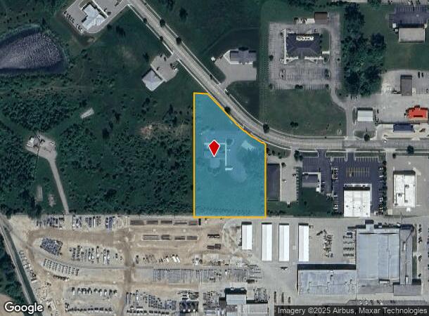 647 W Warwick Dr, Alma, MI Parcel Map
