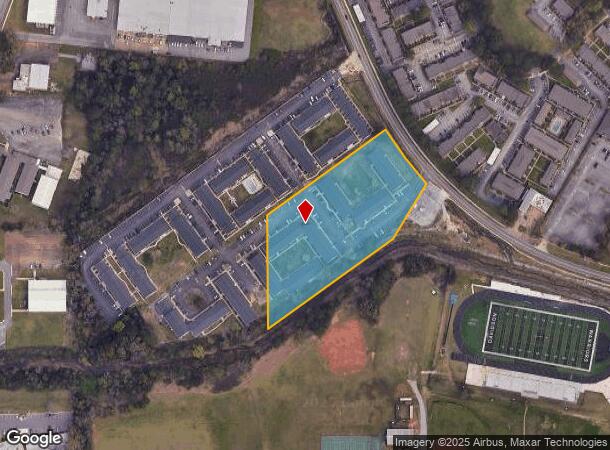 3901 Michael Blvd, Mobile, AL Parcel Map