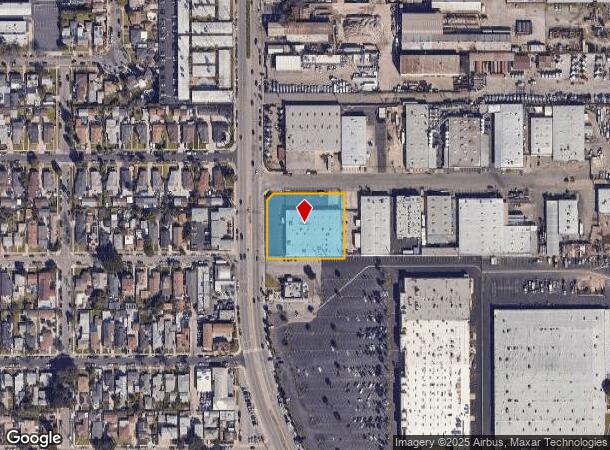  5580 Cherry Ave, Long Beach, CA Parcel Map