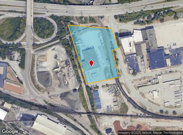  940 W 5Th St, Cincinnati, OH Parcel Map