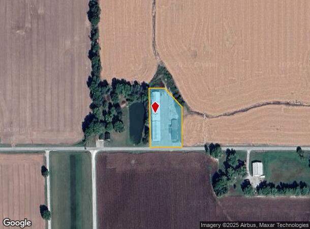 2574 E 700 S, Washington, IN Parcel Map