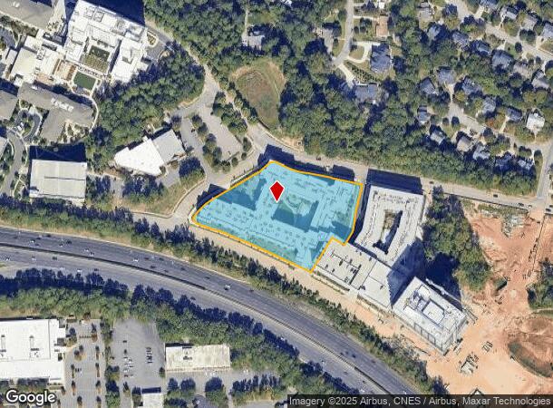  500 Saint Albans Dr, Raleigh, NC Parcel Map