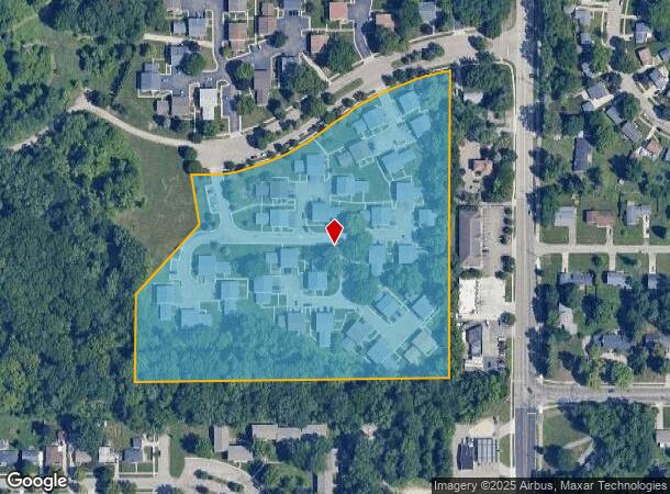  3965 Hunters Ridge Dr, Lansing, MI Parcel Map