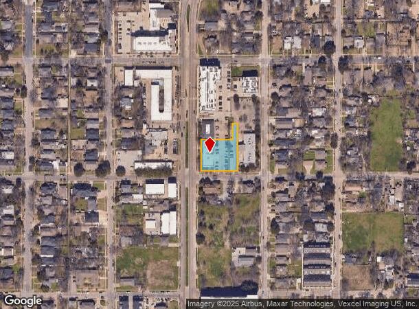  810 N Zang Blvd, Dallas, TX Parcel Map
