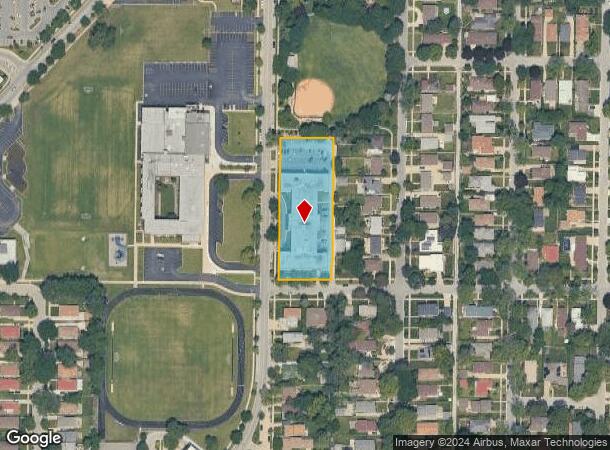  9301 Kenton Ave, Skokie, IL Parcel Map