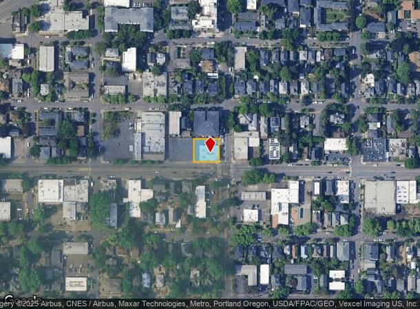  1939 E Burnside St, Portland, OR Parcel Map