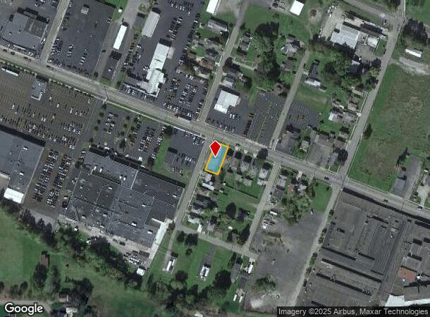 1202 E State St, Olean, NY Parcel Map