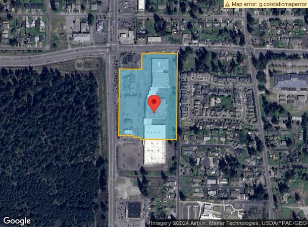  17821 Pacific Ave S, Spanaway, WA Parcel Map