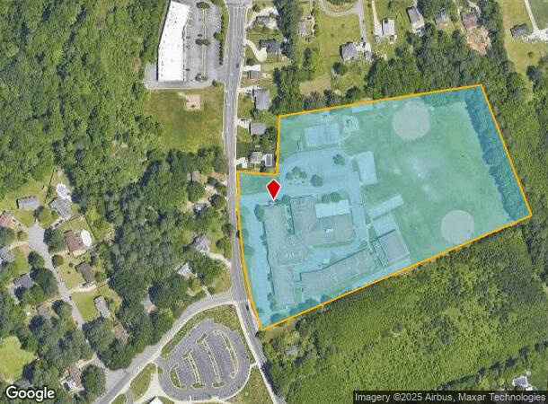 2444 Seaboard Rd, Virginia Beach, VA Parcel Map