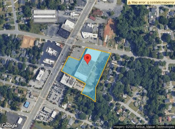  2703 W Gate City Blvd, Greensboro, NC Parcel Map