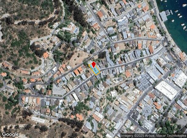 233 Whittley Ave, Avalon, CA Parcel Map