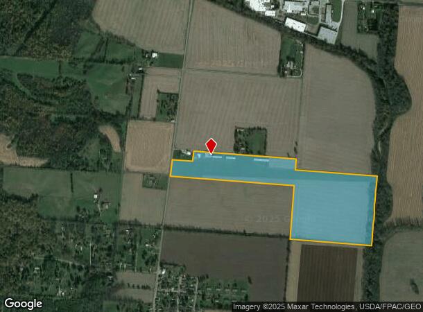  6488 Upper Valley Pike, Urbana, OH Parcel Map