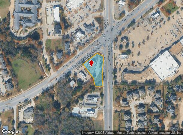 2301 W Southlake Blvd, Southlake, TX Parcel Map