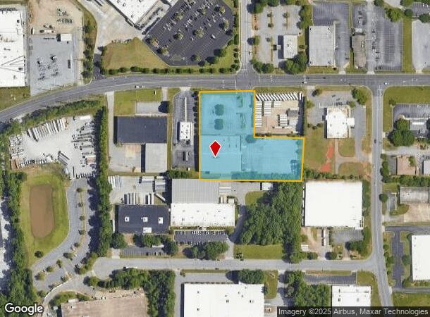  309 W Fairfield Rd, High Point, NC Parcel Map