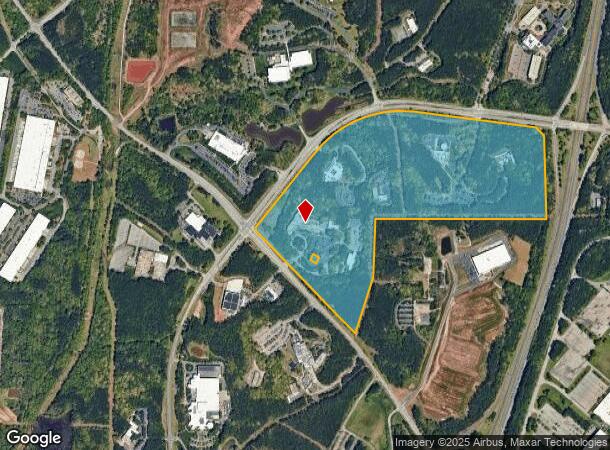 3021 Cornwallis Rd, Durham, NC Parcel Map