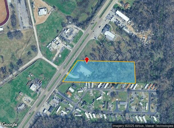  4168 N Highway 51 St, Memphis, TN Parcel Map