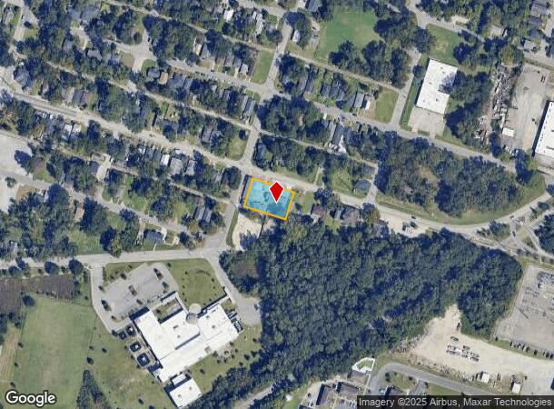  733 W 52Nd St, Savannah, GA Parcel Map