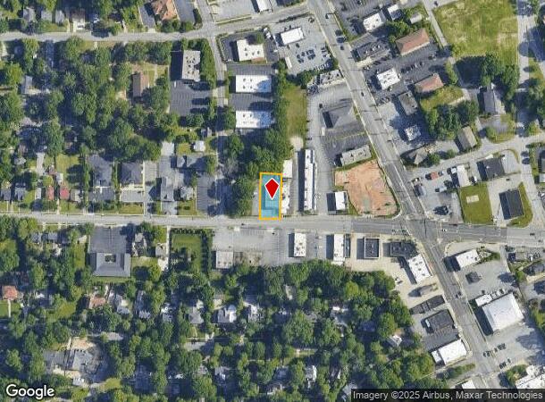  134 W Lexington Ave, High Point, NC Parcel Map