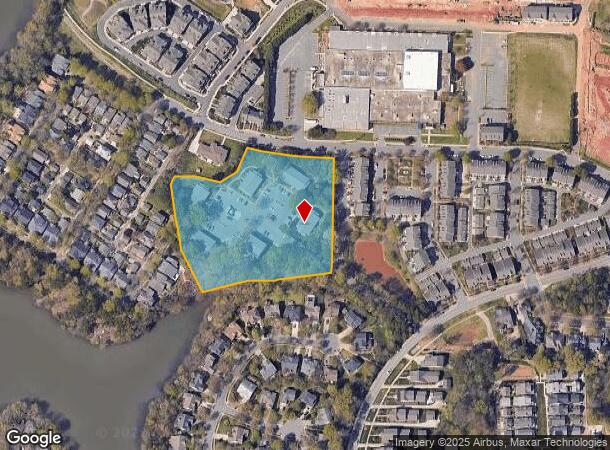  900 Lakeview Ave, Davidson, NC Parcel Map