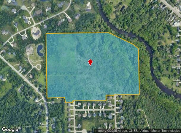 Walnut Creek Dr, Flint, MI Parcel Map