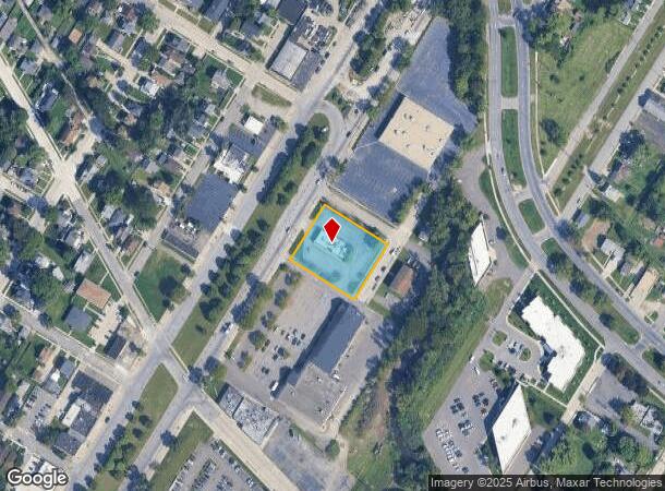 1055 Fort St, Lincoln Park, MI Parcel Map