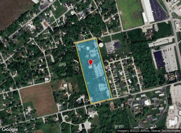 145 Autumn Ridge Ln, Vincennes, IN Parcel Map