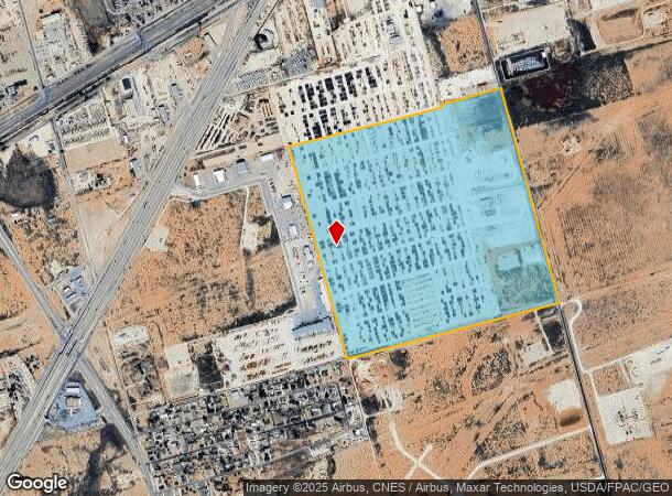 1703 N County Road 1120, Midland, TX Parcel Map