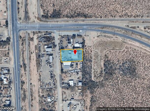  8939 S Eisenhower Rd, Tucson, AZ Parcel Map