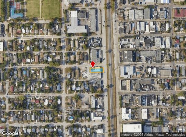  2120 N Dixie Hwy, Hollywood, FL Parcel Map