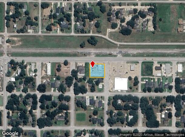  3603 Front St, Brookshire, TX Parcel Map