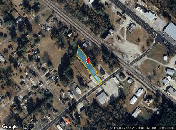  8290 Main St, Ivor, VA Parcel Map