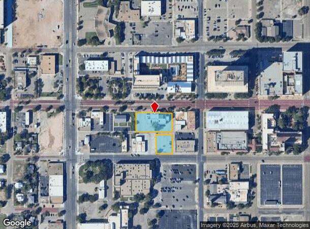  1617 Broadway, Lubbock, TX Parcel Map