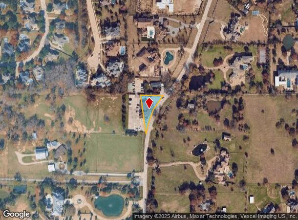 530 S White Chapel Blvd, Southlake, TX Parcel Map