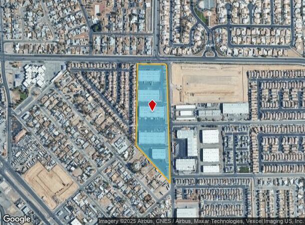  4935 Steptoe St, Las Vegas, NV Parcel Map