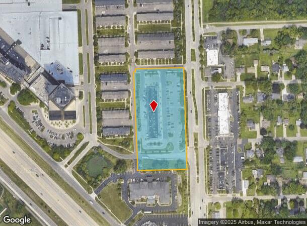  25203 Evergreen Rd, Southfield, MI Parcel Map