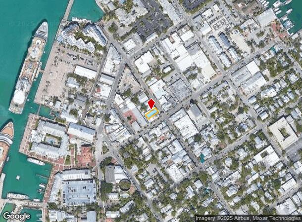 132 Duval St, Key West, FL Parcel Map