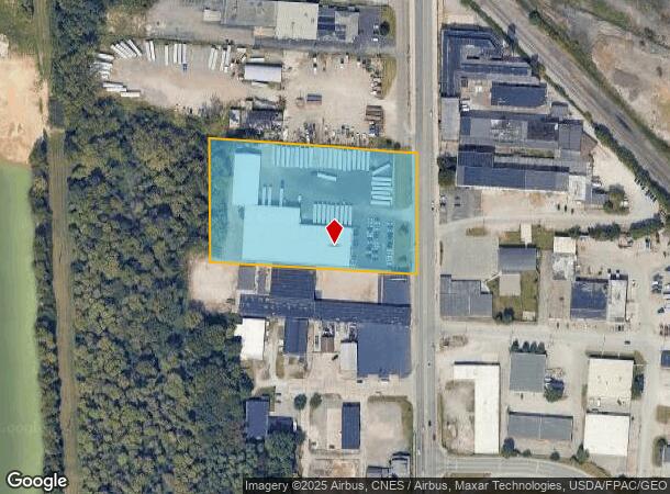 2101 S High St, Columbus, OH Parcel Map