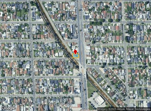 303 N Wilmington Ave, Compton, CA Parcel Map