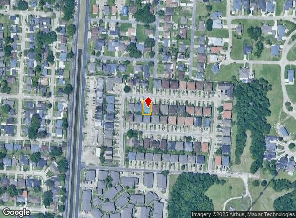 1628 Alexander Ct, Gretna, LA Parcel Map