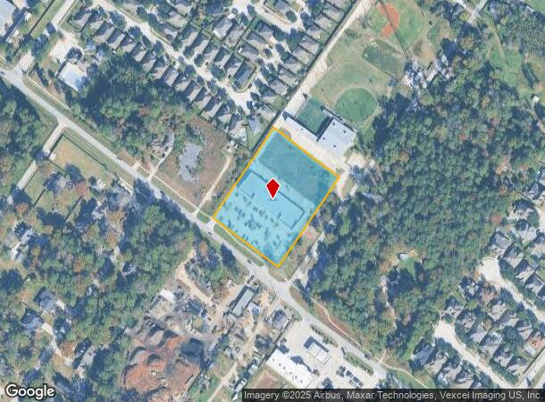  2510 Mills Branch Dr, Kingwood, TX Parcel Map