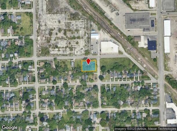 Bloor Ave, Flint, MI Parcel Map