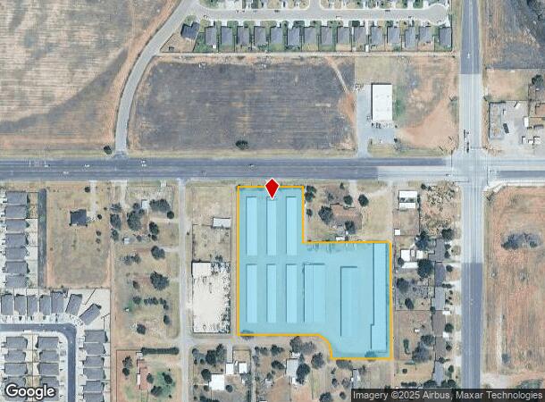 8721 19Th St, Lubbock, TX Parcel Map